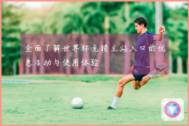 全面了解世界杯竞猜主站入口的优惠活动与使用体验